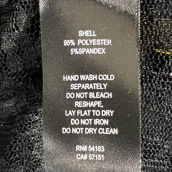 Jessica Howard Black Lace 3/4 Sleeve Bolero Jacket Size Large NWT - Picture 7 of 9